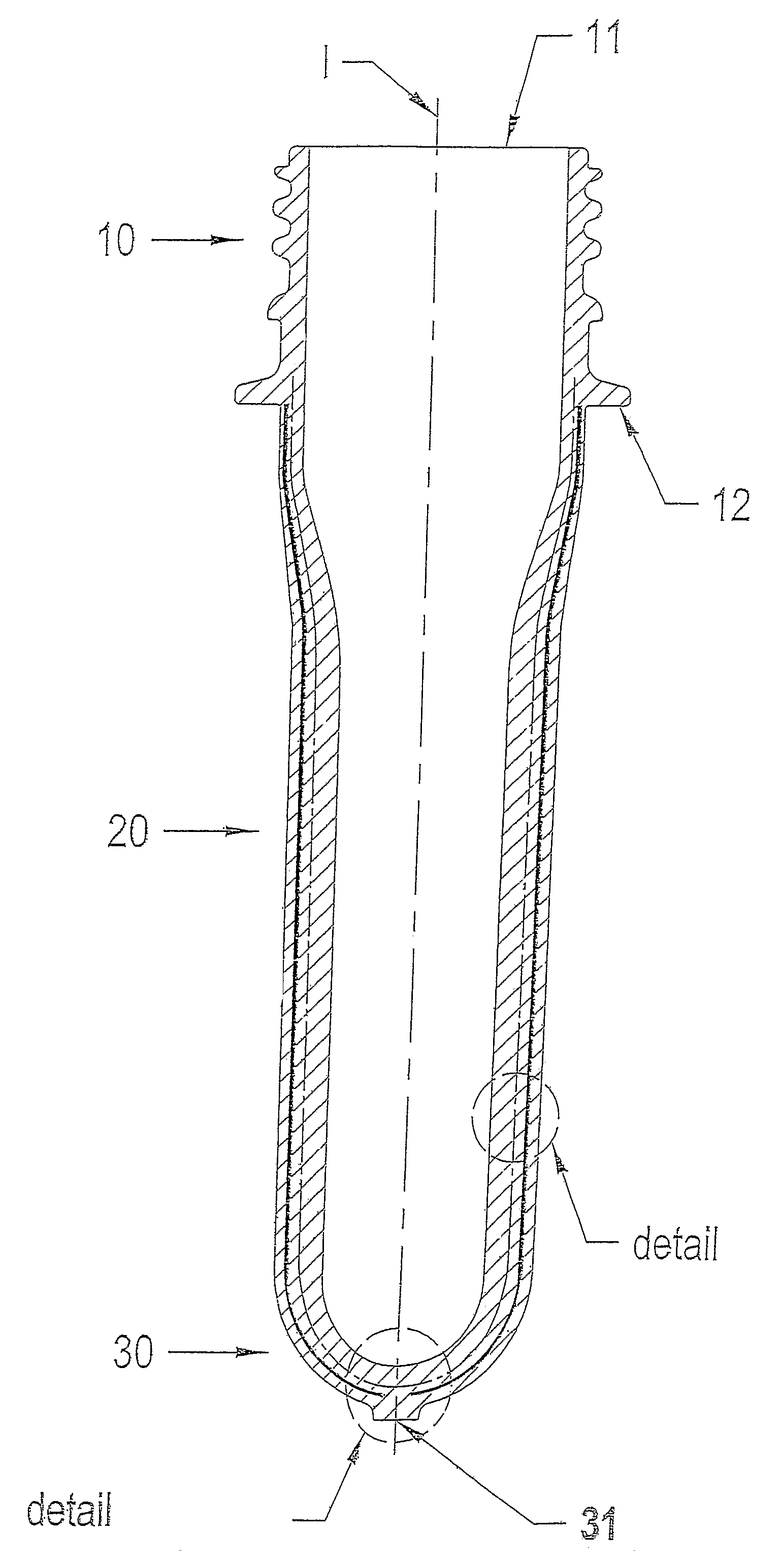 Preform for Blowing a Container and Process for Manufacturing Thereof