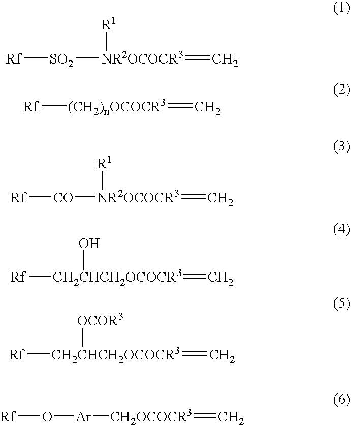 Aqueous dispersion of water- and oil-repellent and process for the production thereof