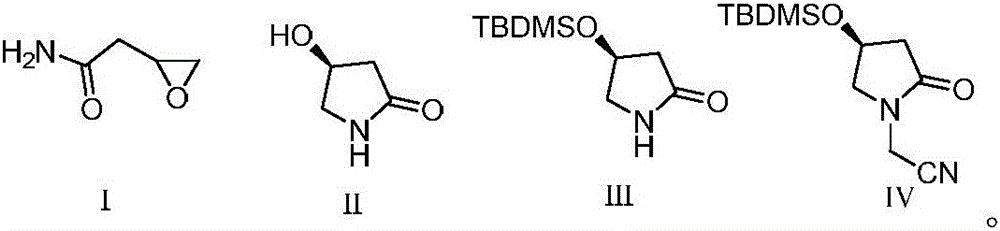 Preparation method of (S)-oxiracetam