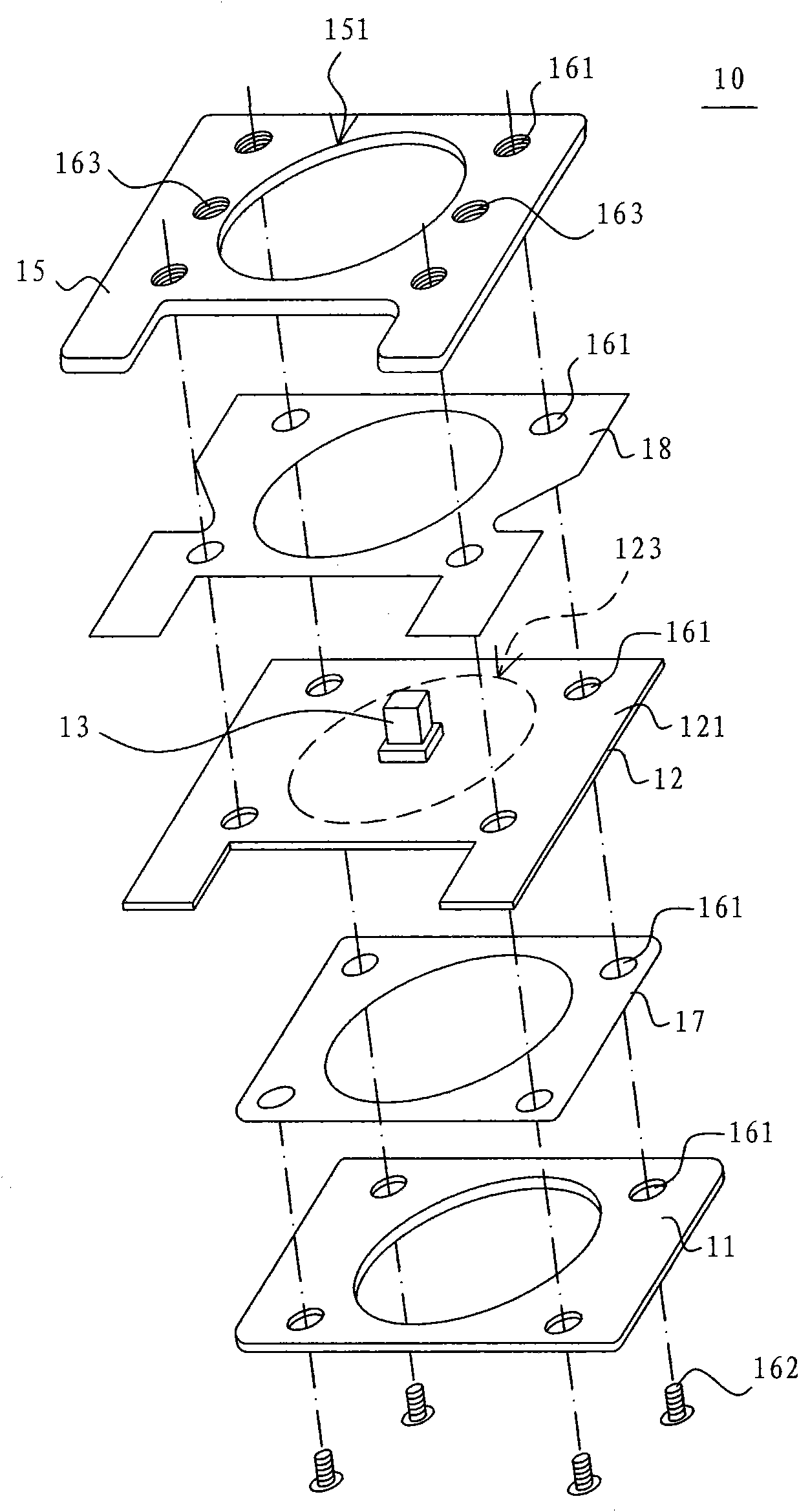 Stress inductor and assembly method thereof