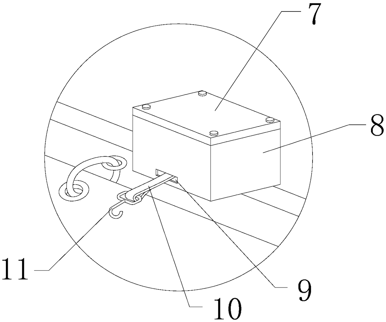 Automotive engine transportation storage device