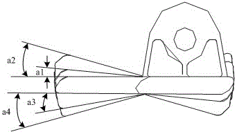 Air conditioner air deflector and air conditioner with air deflector