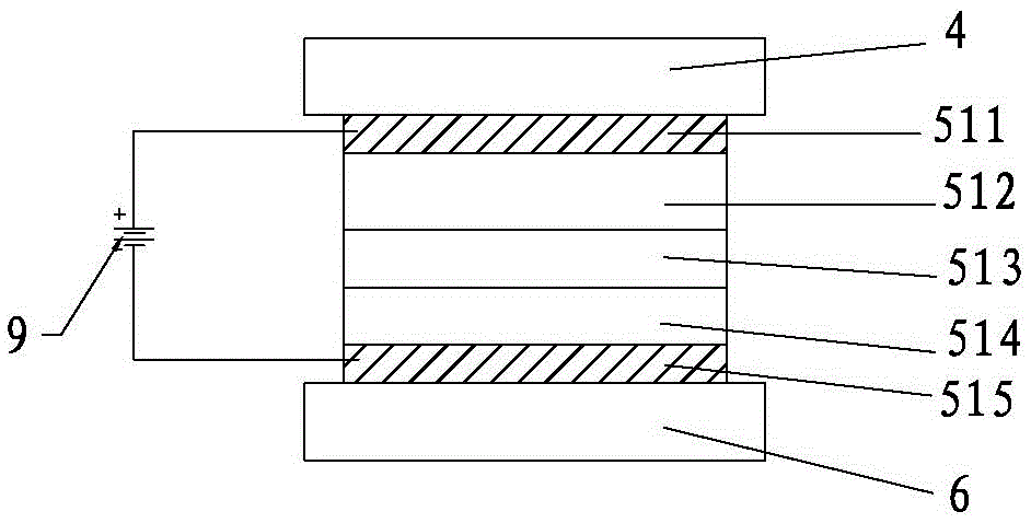 An electric anti-peeping film and its preparation method