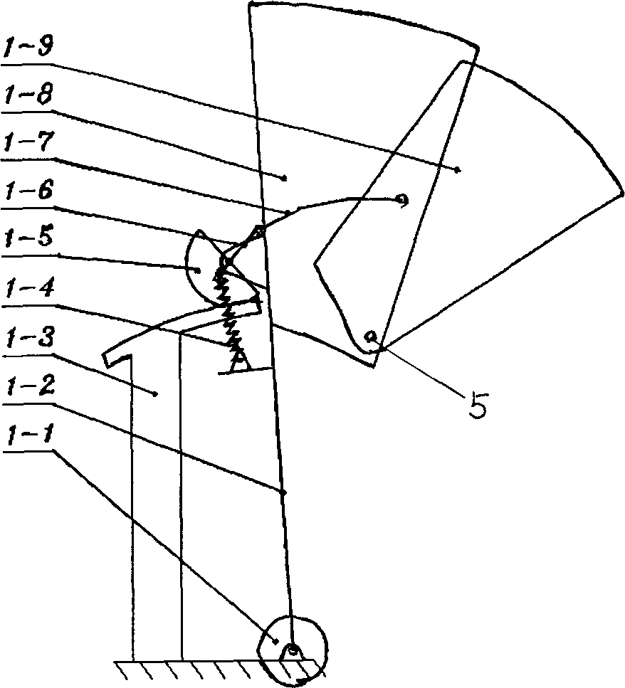 Channel single driving mechanism for ticket-check equipment