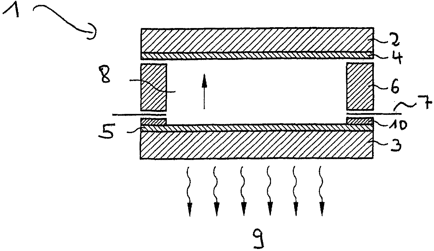 Electrically heatable glass pane, method for production of same and window