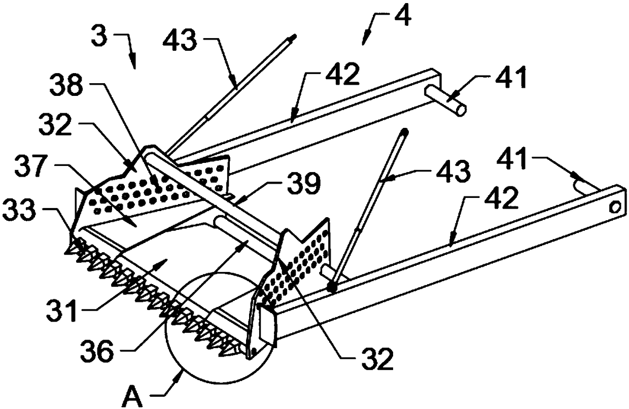 Digging system and lotus root digging machine with digging system