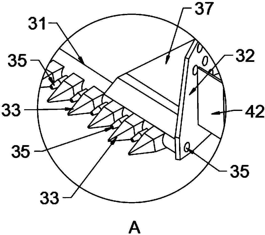 Digging system and lotus root digging machine with digging system