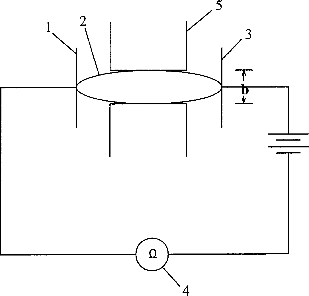 Small displacement sensing method and device