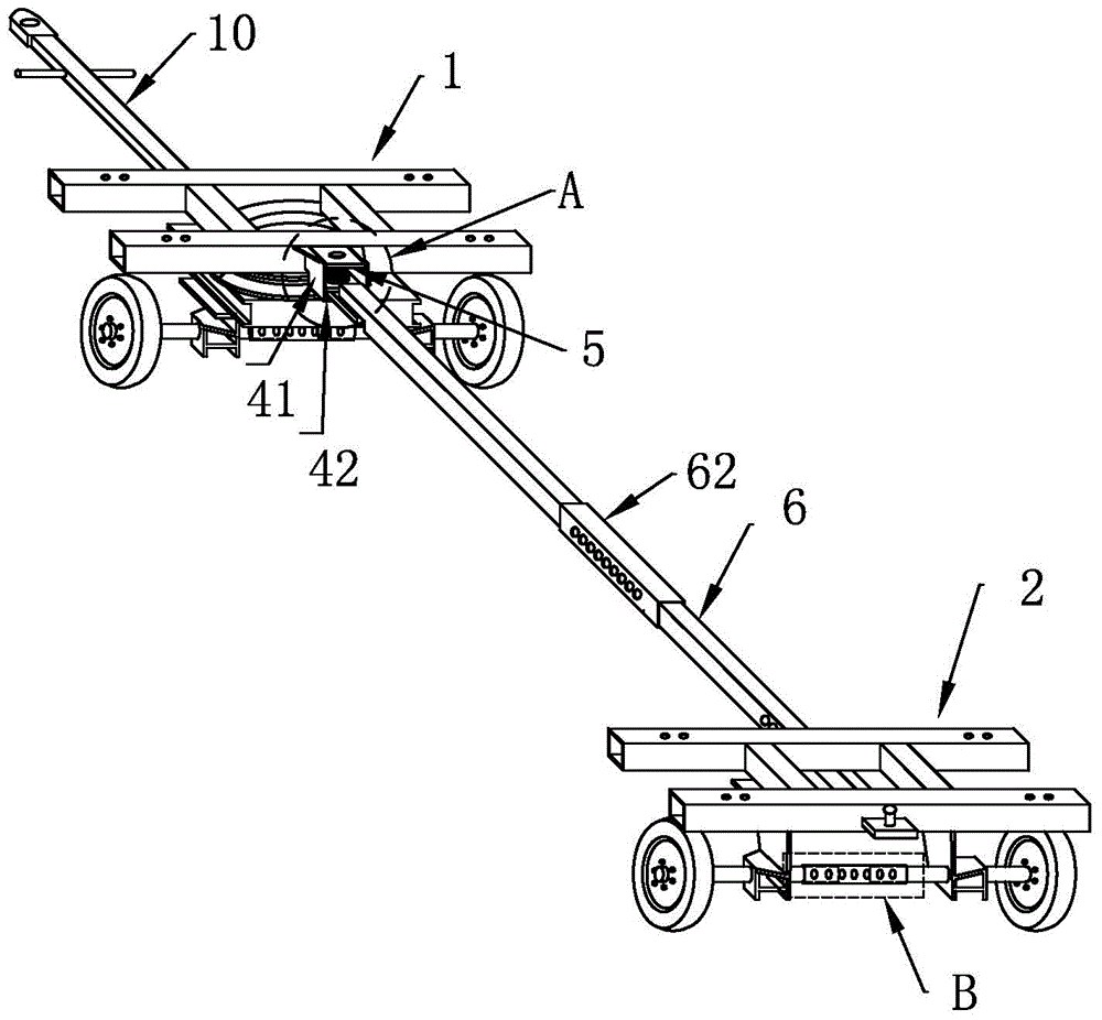 Multifunctional circulation transport cart
