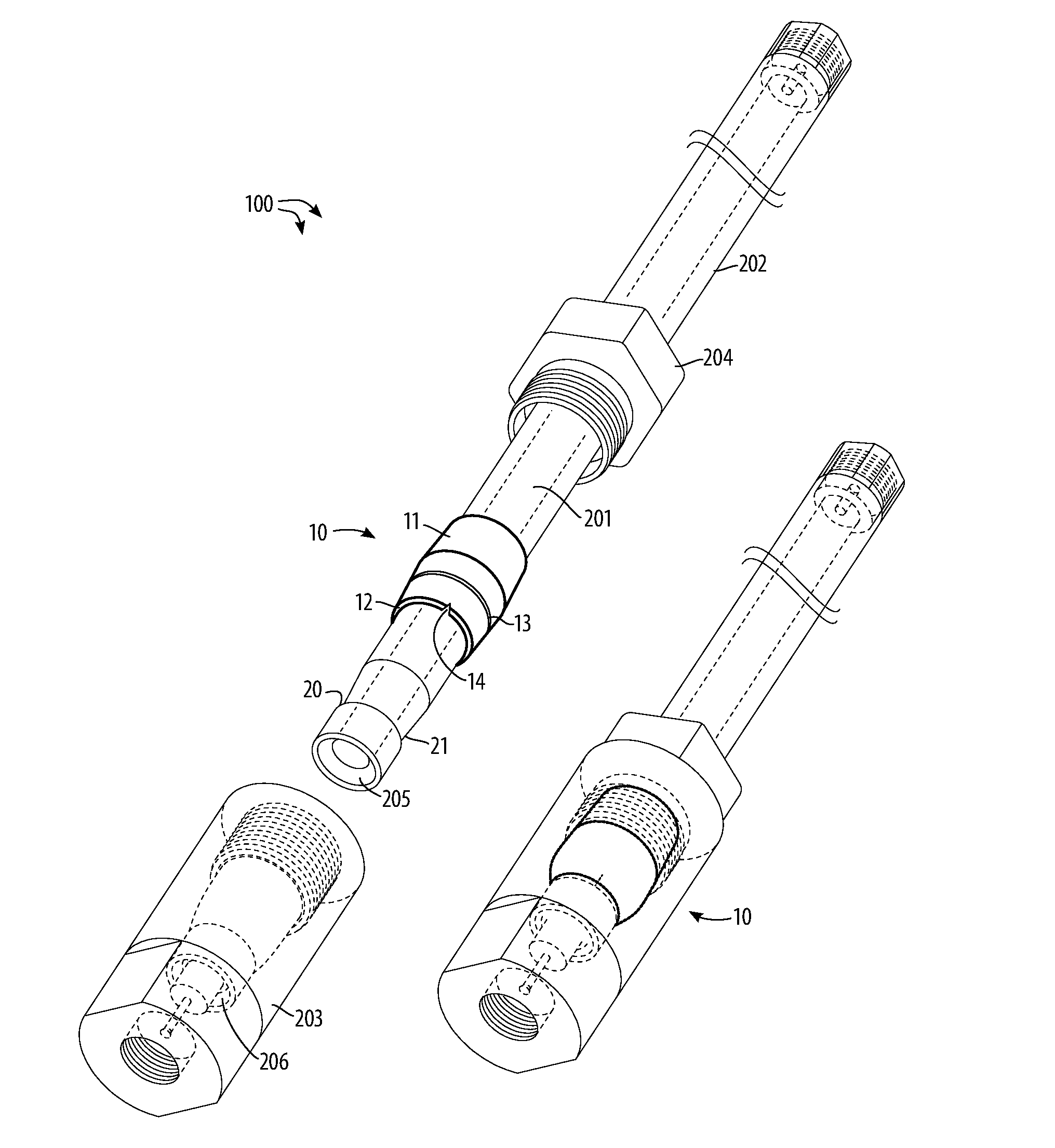 Tube-Fitting-Assembly Ferrule