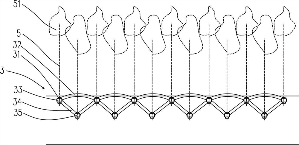 Strong weathered mudstone deep cutting slope protection structure and construction method