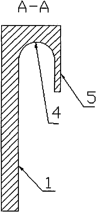 Structure for putting bricks into annealing electric stove hearth