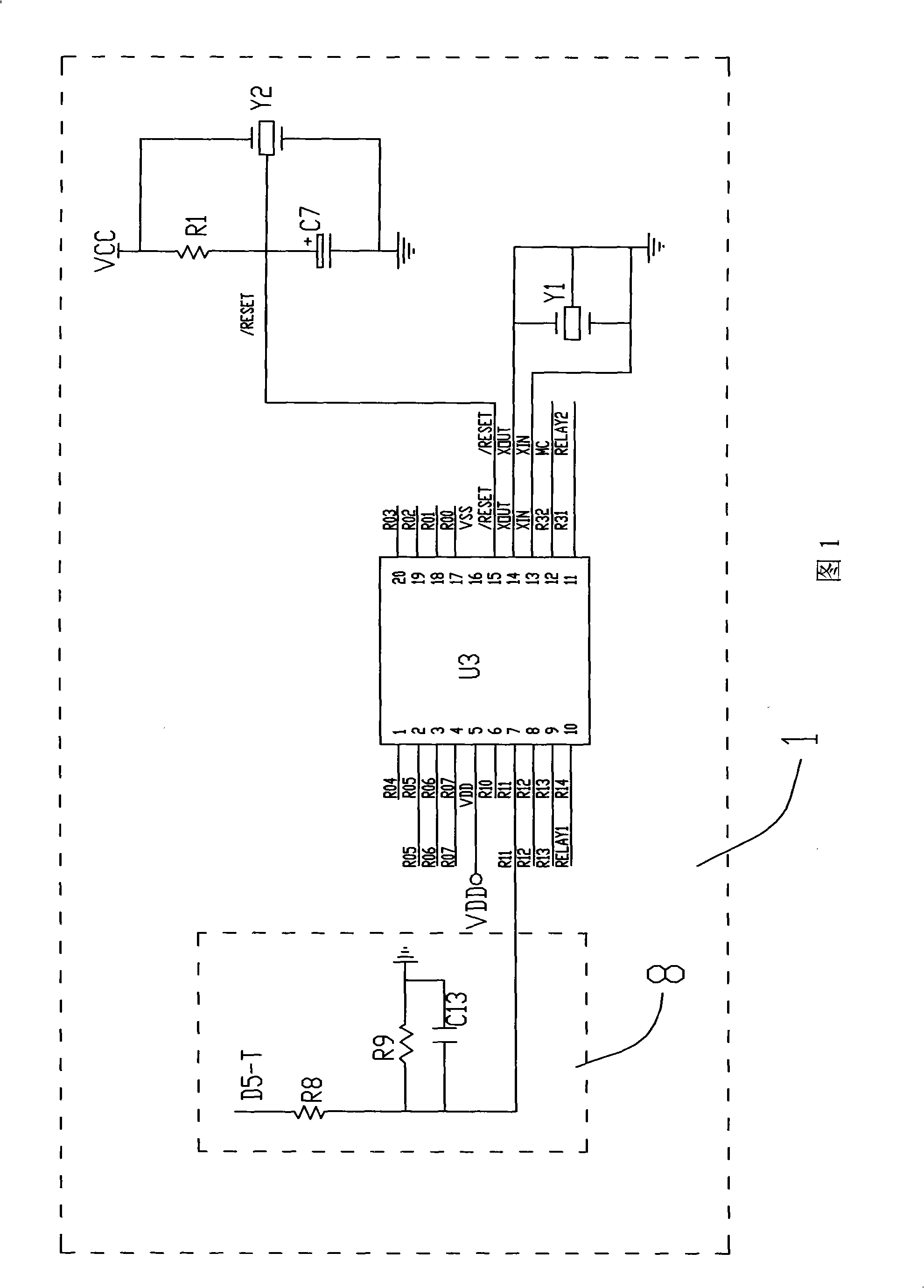 Circuit of pulping machine