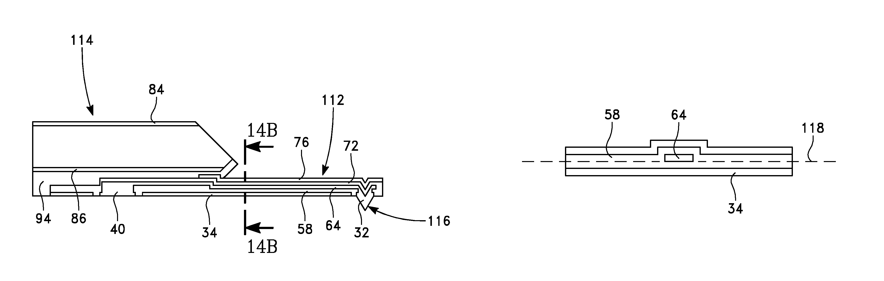 Fabrication of a microcantilever microwave probe