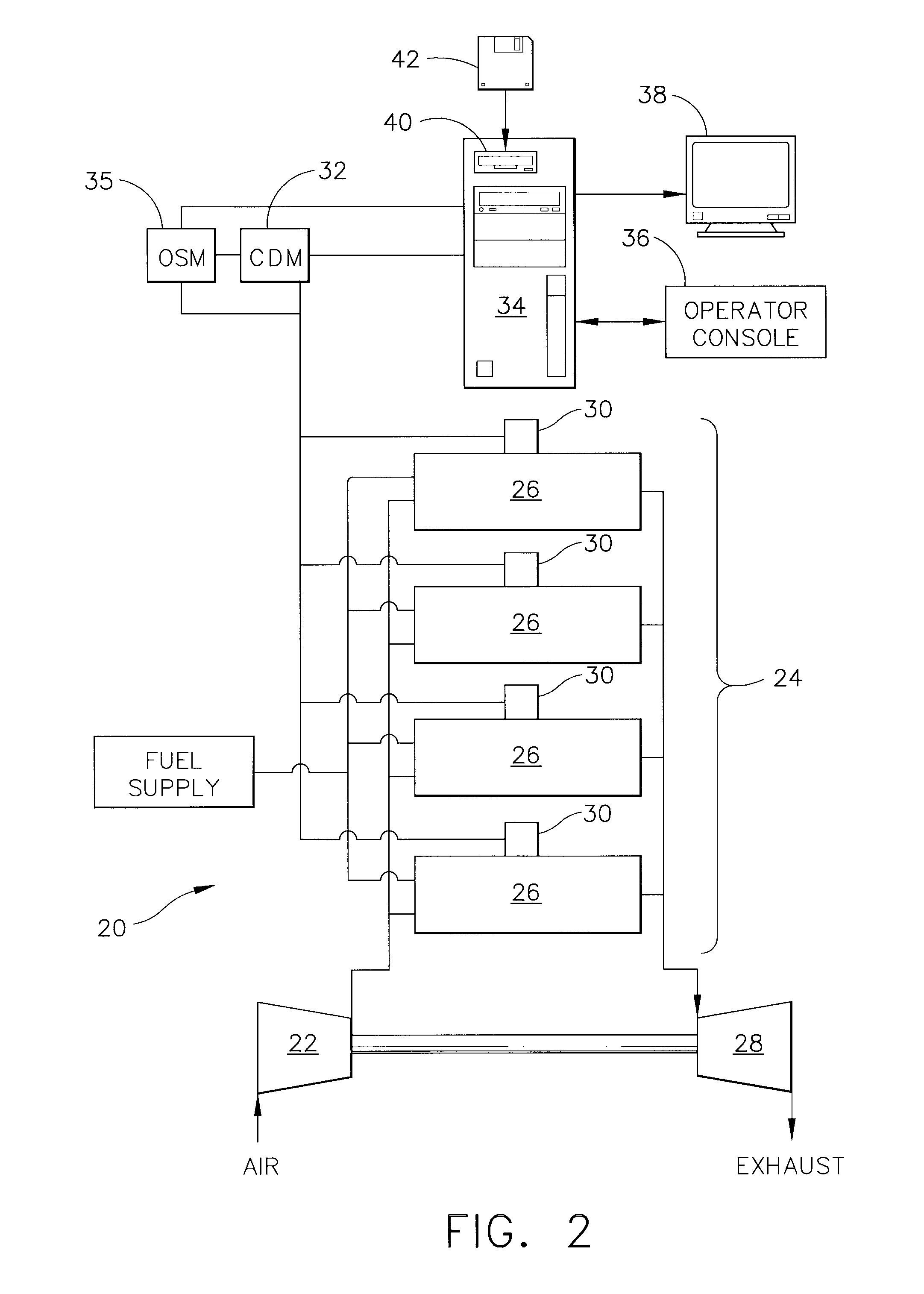 Method and apparatus for remotely monitoring gas turbine combustion dynamics