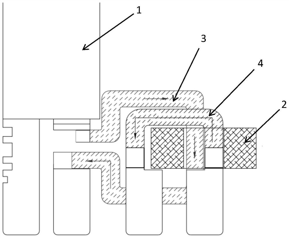 Method and system for rapidly detecting residual current of intelligent electric meter