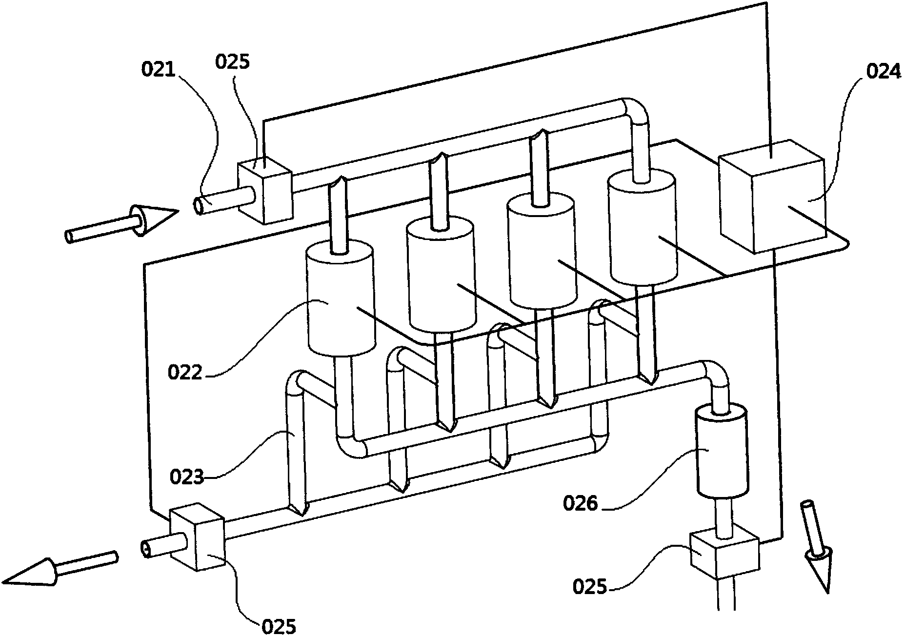 Efficient electrostatic-dielectrophoresis deduster