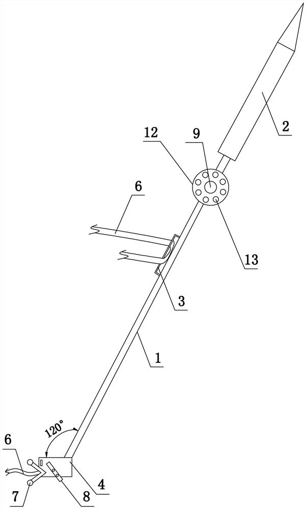 A kind of shovel stool for aerial work