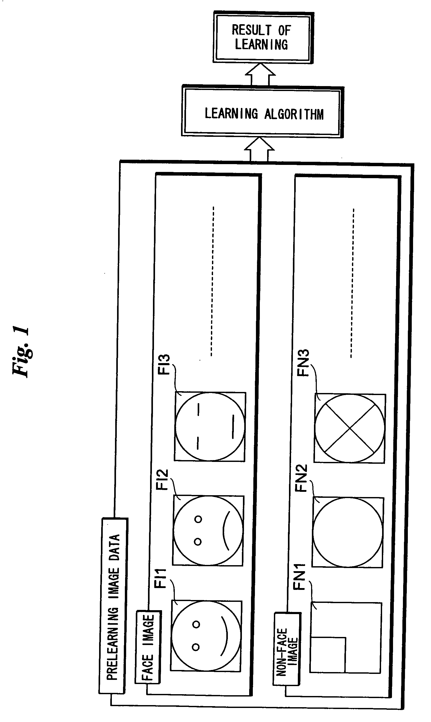 Image search apparatus for images to be detected, and method of controlling same
