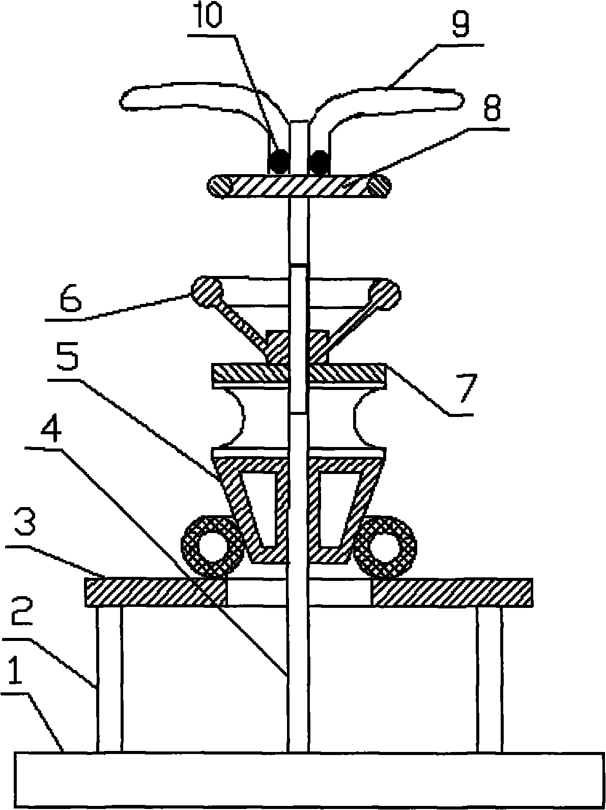 Novel hub and tyre assembling mechanism