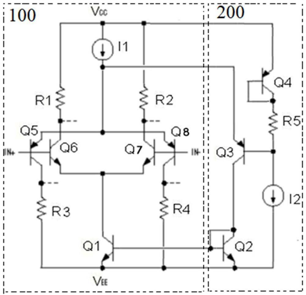 Self-adaptive wide voltage input circuit