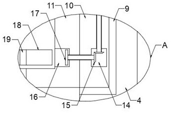 Sponge city roadbed drainage device