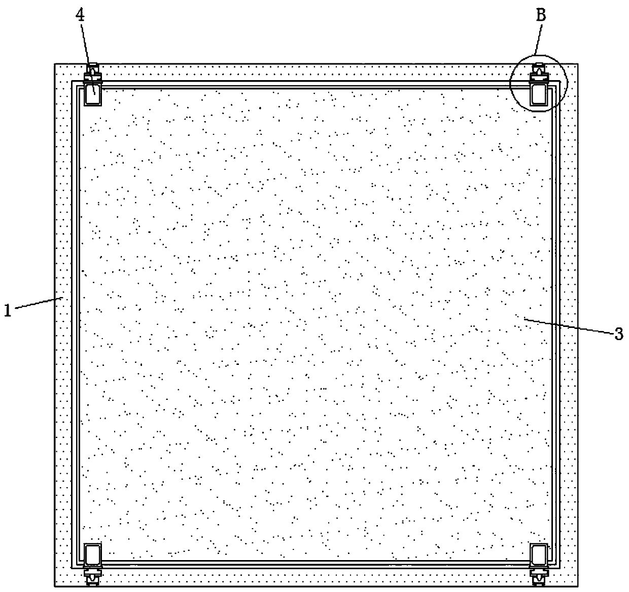 Double-layer curtain wall with locking connection structure