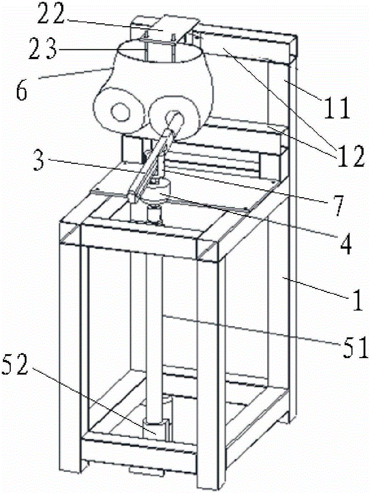 Dummy hip joint calibration system and method for automobile collision