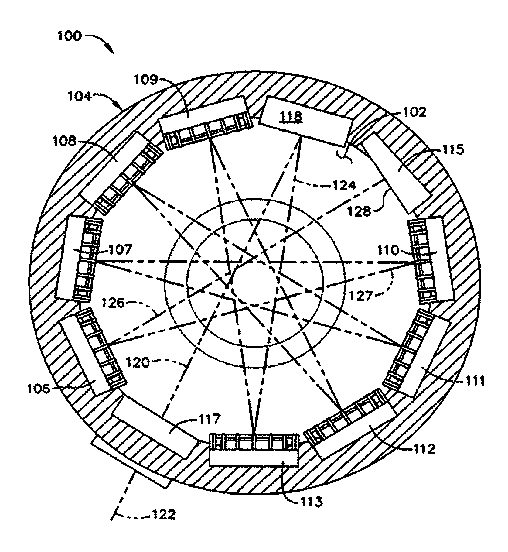 Star configuration optical resonator
