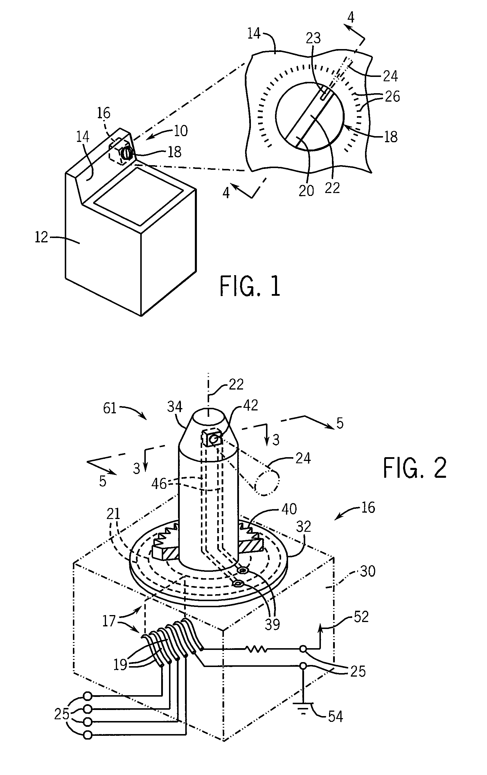 Appliance control knob providing illuminated setting indication