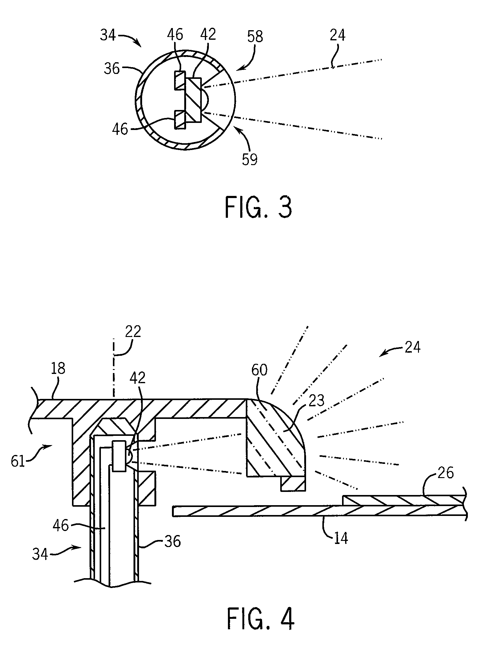 Appliance control knob providing illuminated setting indication