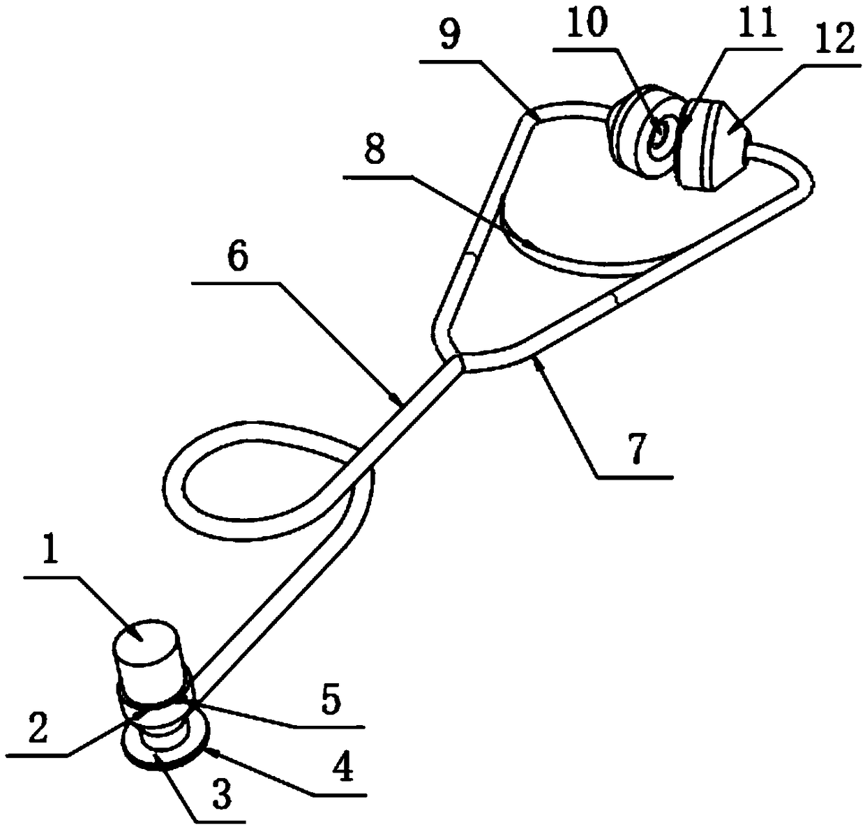 Stethoscope used in pediatric department
