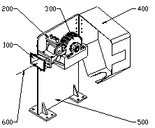 A rotary knife pelletizer