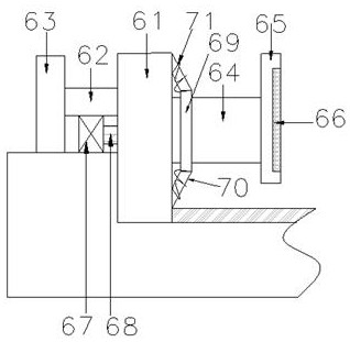 Cutting device special for cloth-cutting machine