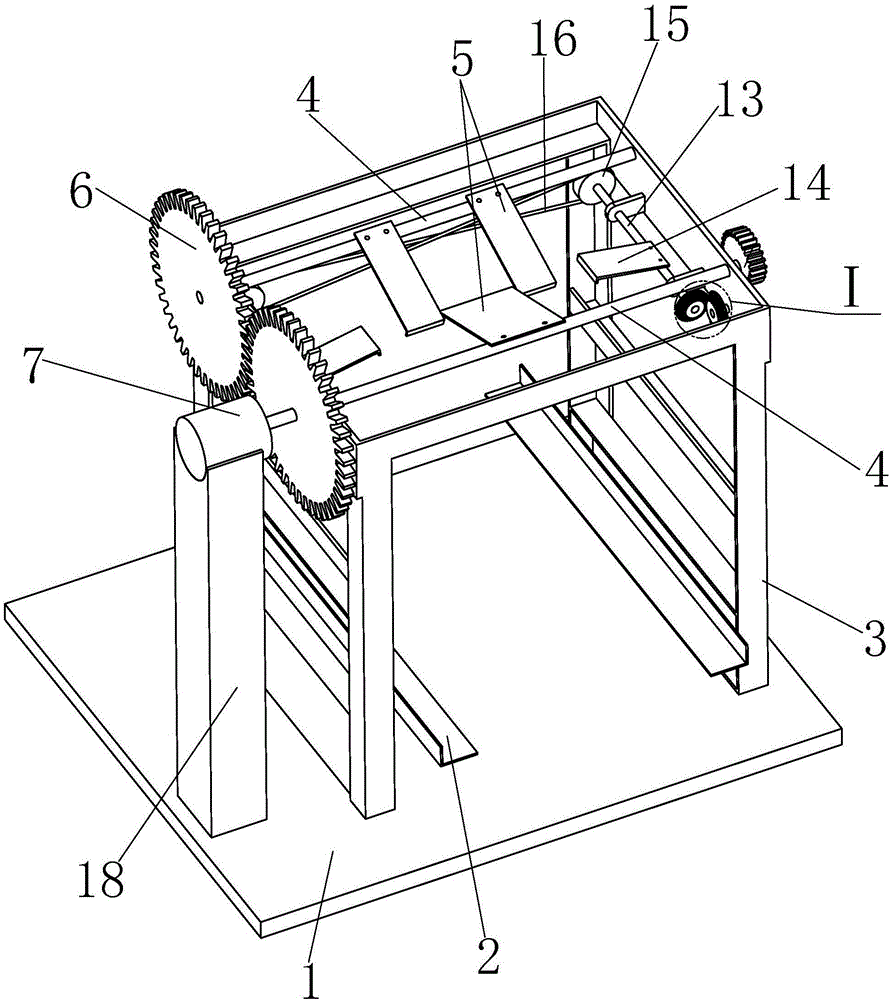Automatic case unpacking machine for packing