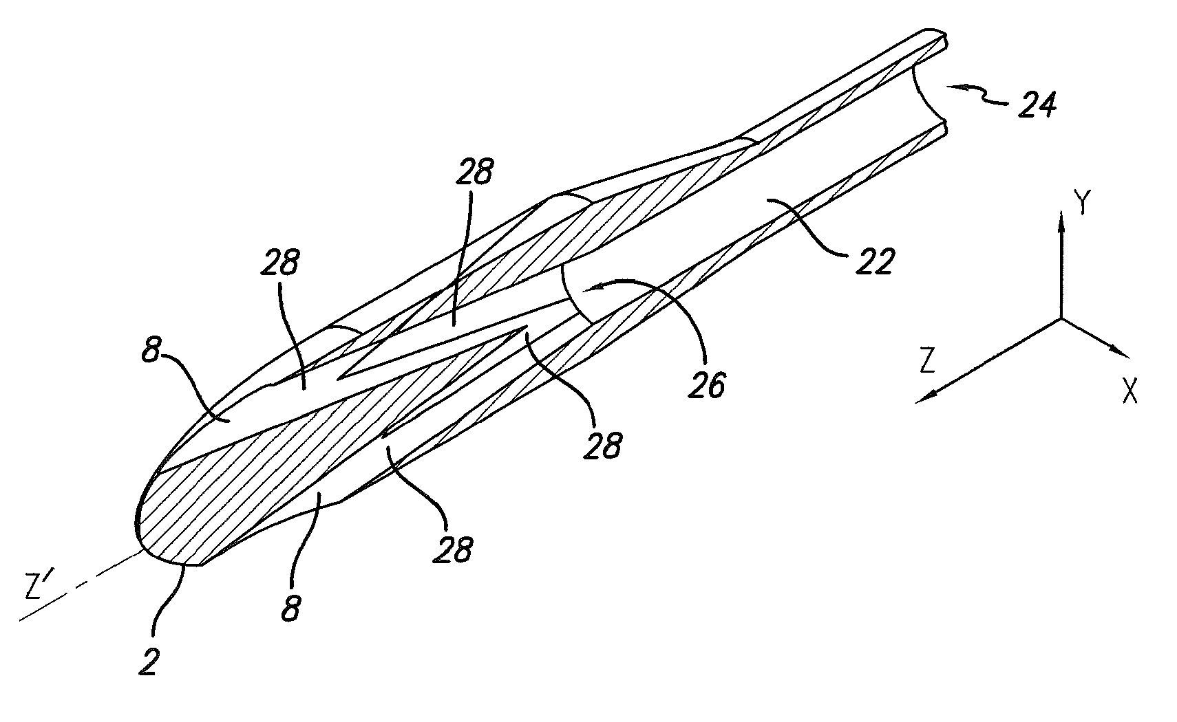 Reduction of recirculation in catheters