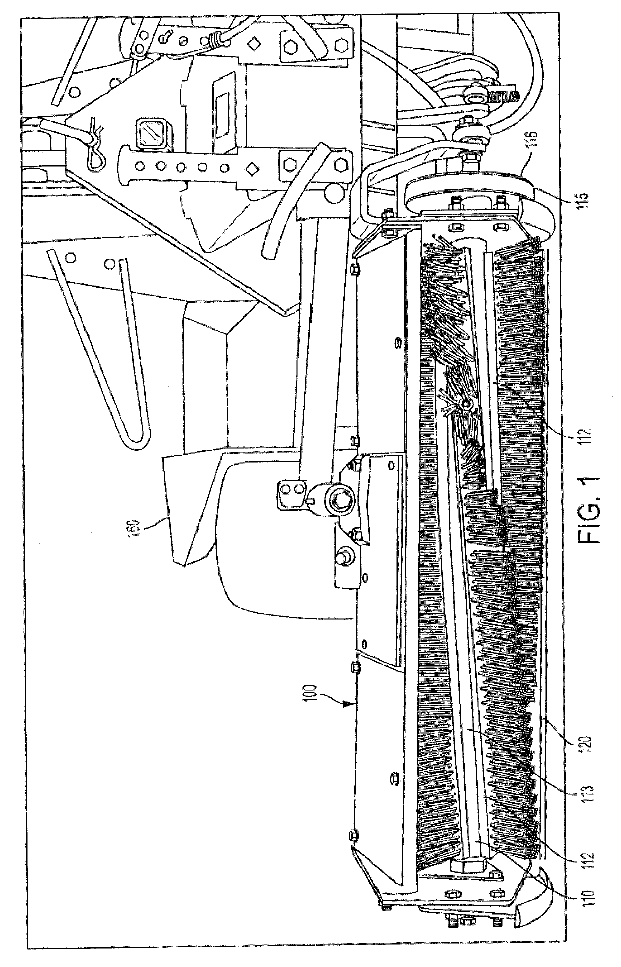 Apparatus, System and Method for Mechanical, Selective Weed Control in Mature and Establishing Crops Including Turfgrasses