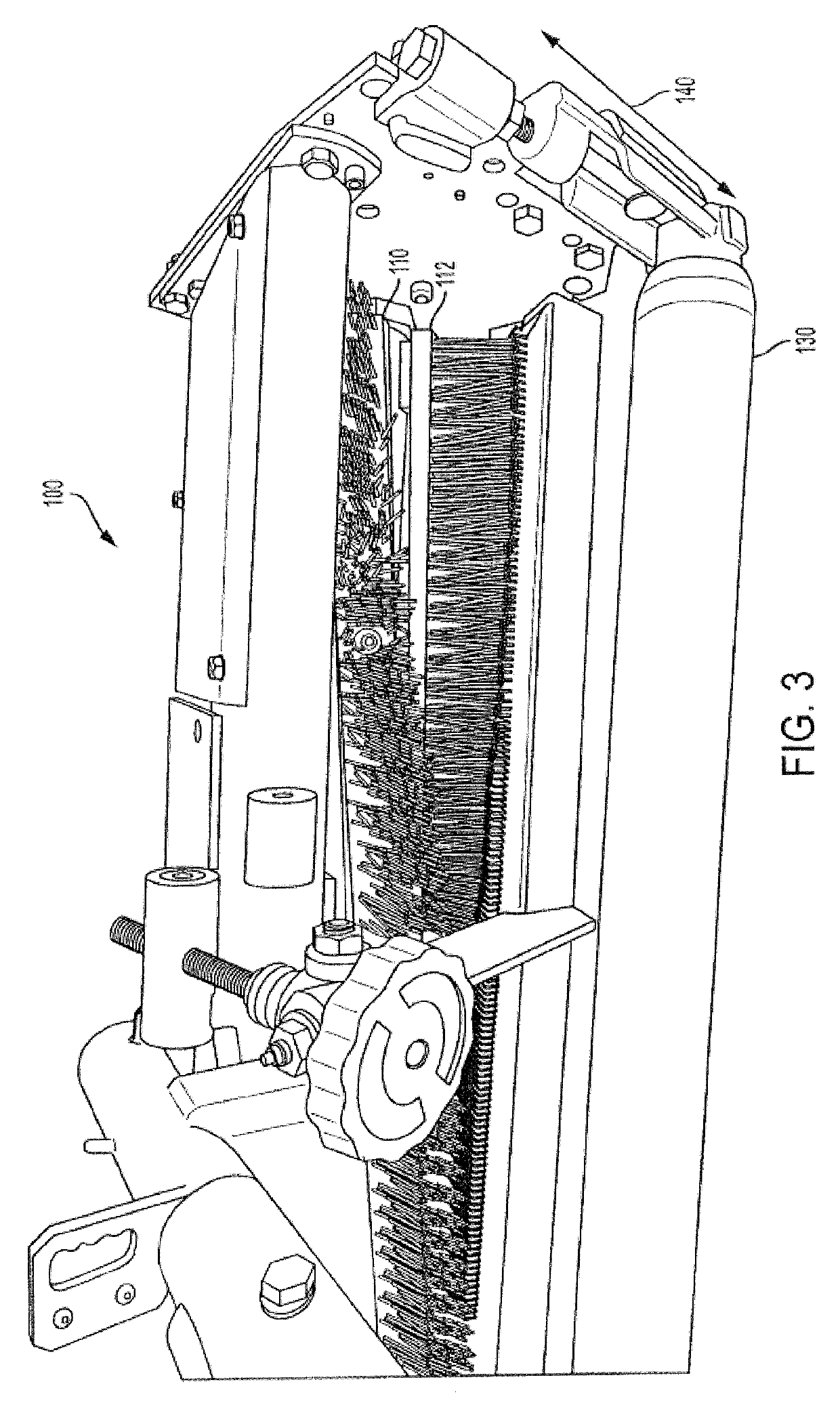 Apparatus, System and Method for Mechanical, Selective Weed Control in Mature and Establishing Crops Including Turfgrasses