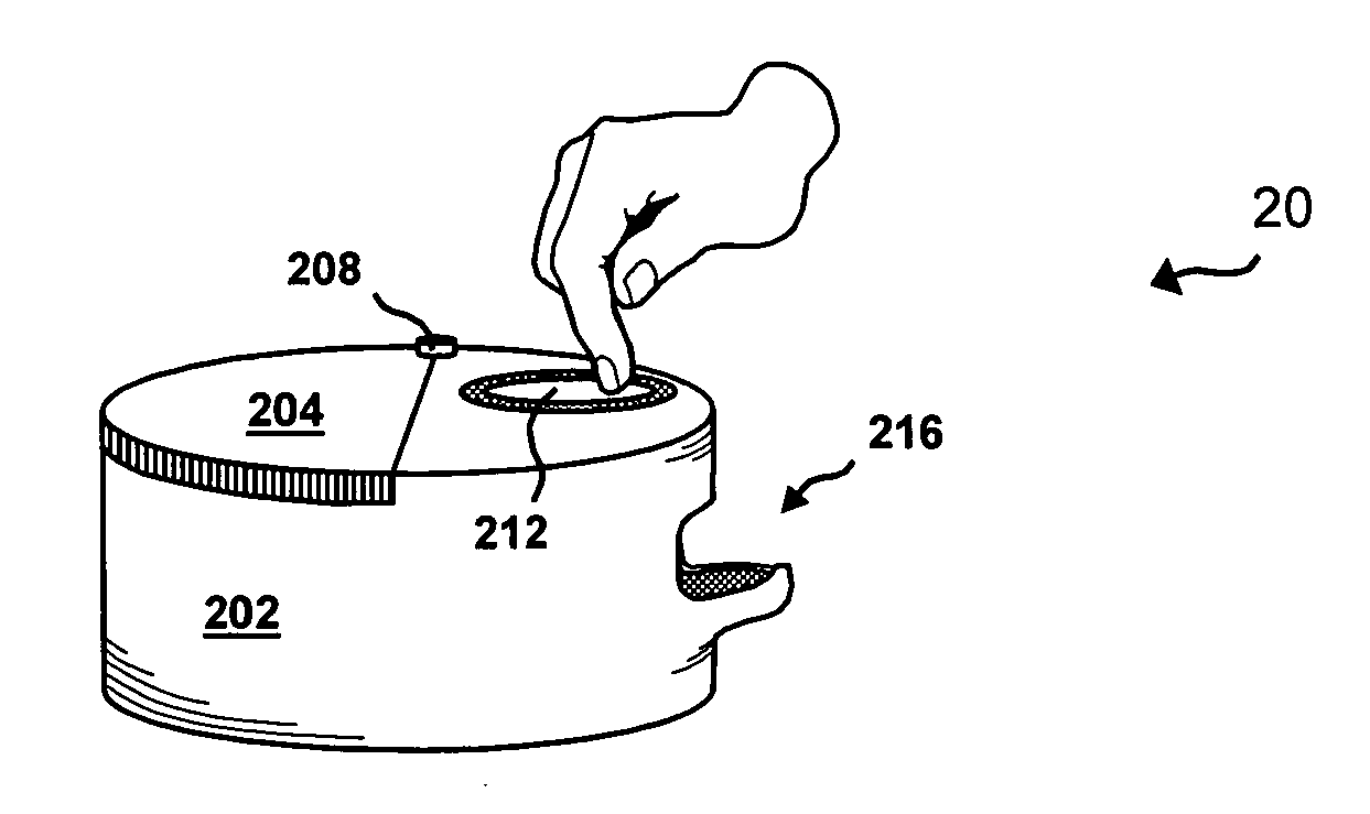 System for storing and dispensing paper clips
