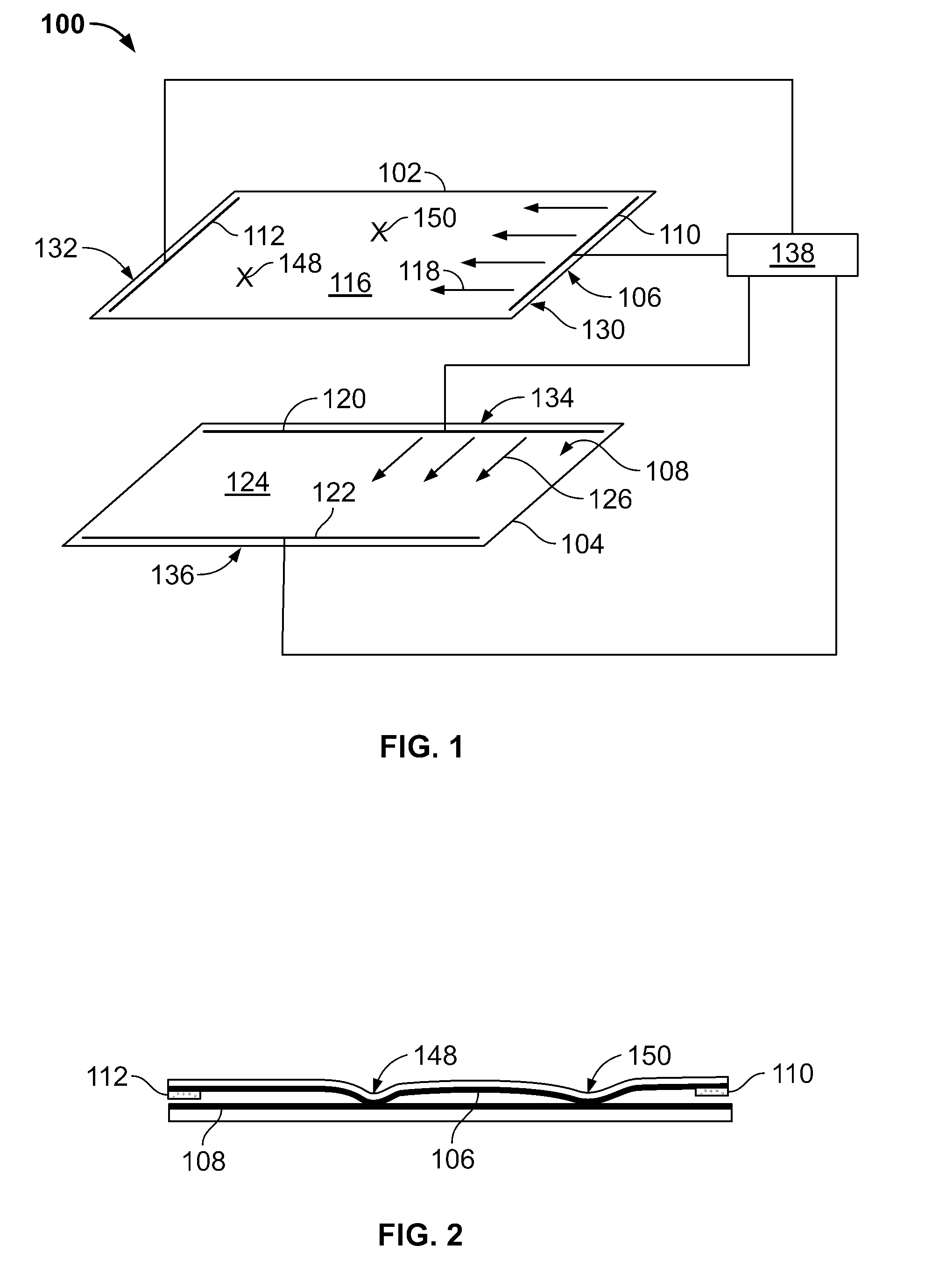 Method and apparatus for detecting two simultaneous touches and gestures on a resistive touchscreen