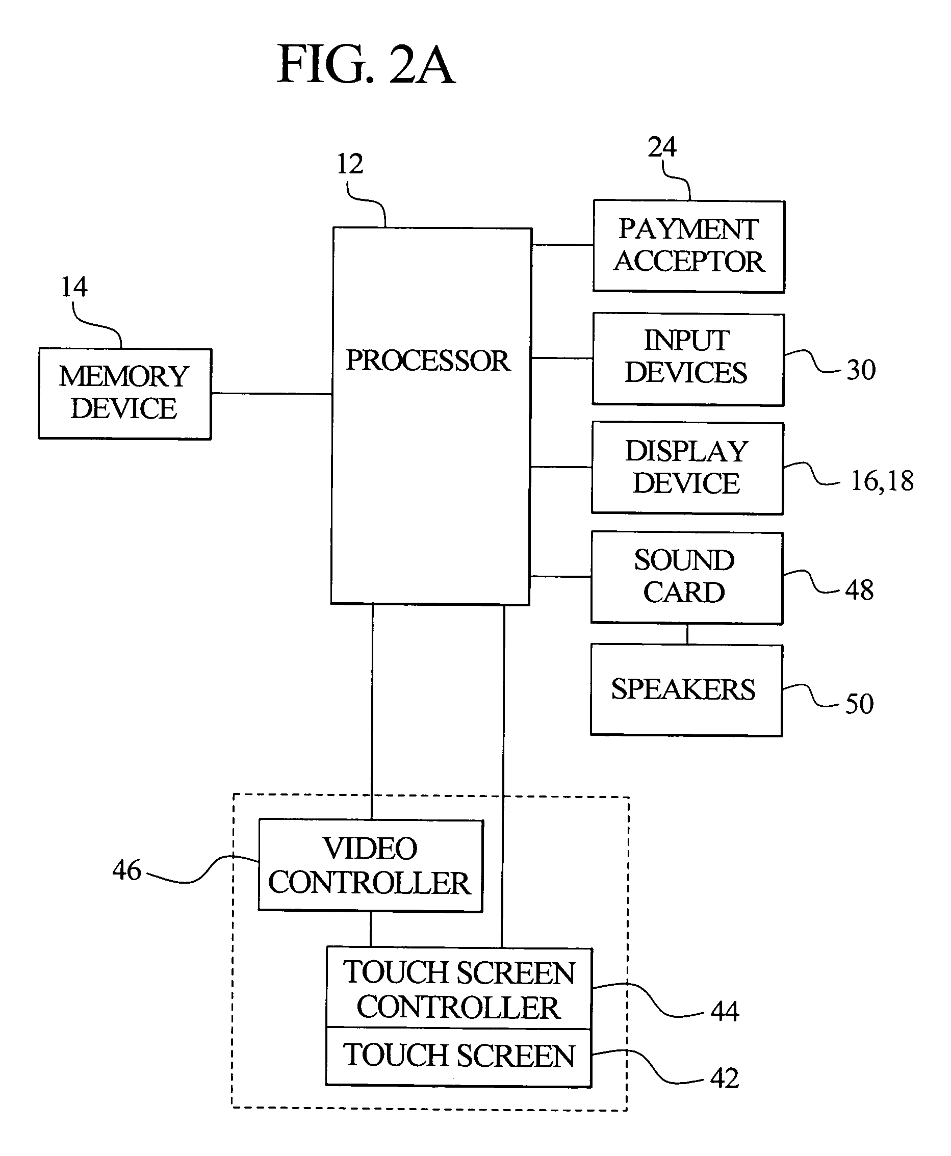Gaming device and method having a first interactive game which determines a function of a second wagering game
