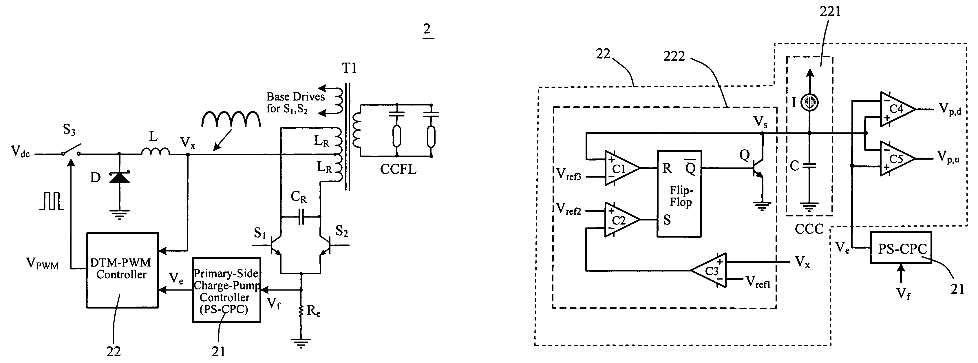Dead-time-modulated synchronous PWM controller for dimmable CCFL royer inverter
