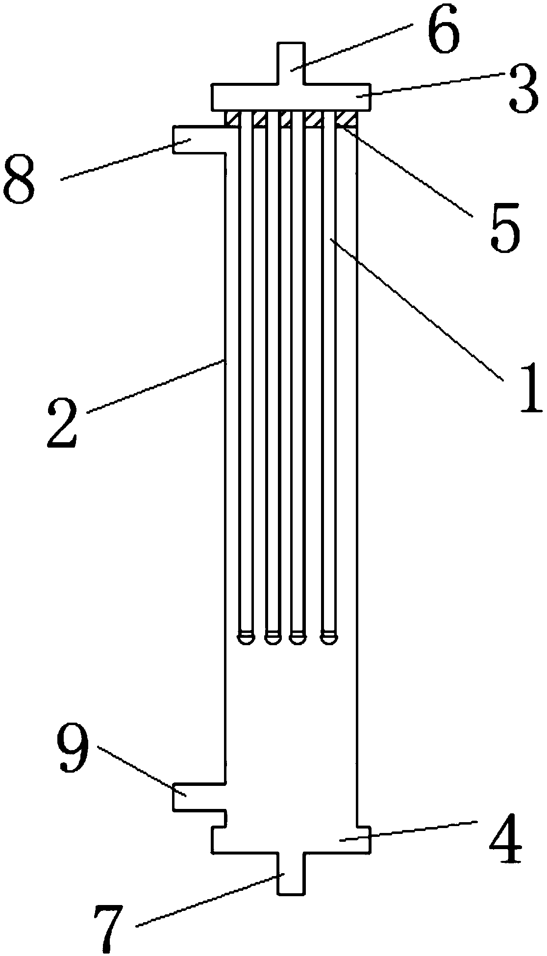 Outer-layer coating tubular microfiltration membrane as well as preparation method and assembly thereof