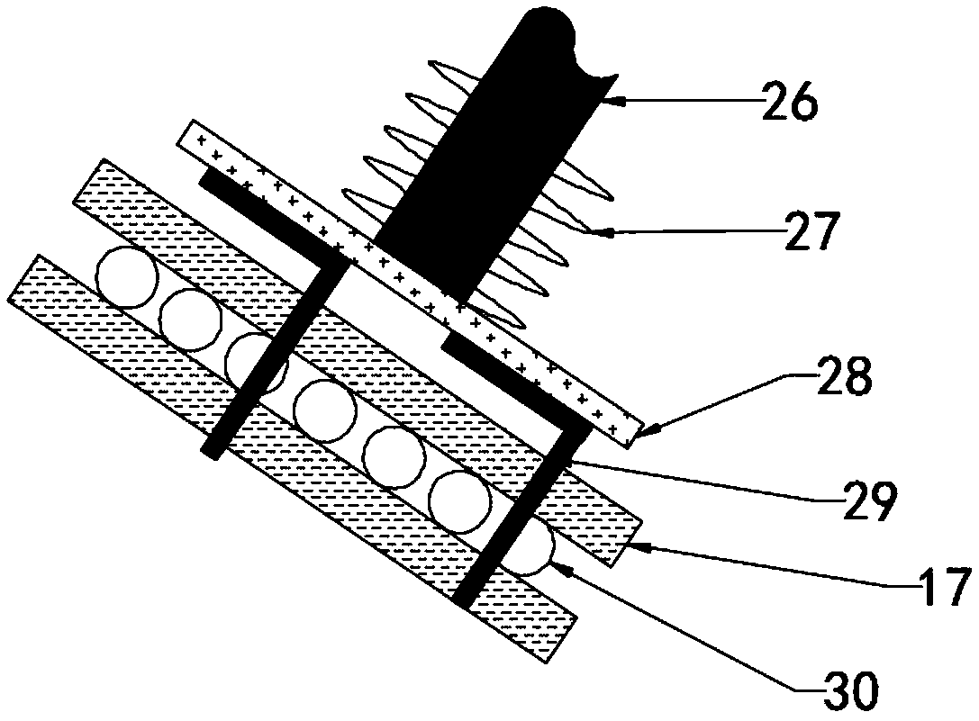 Sowing device for municipal gardens