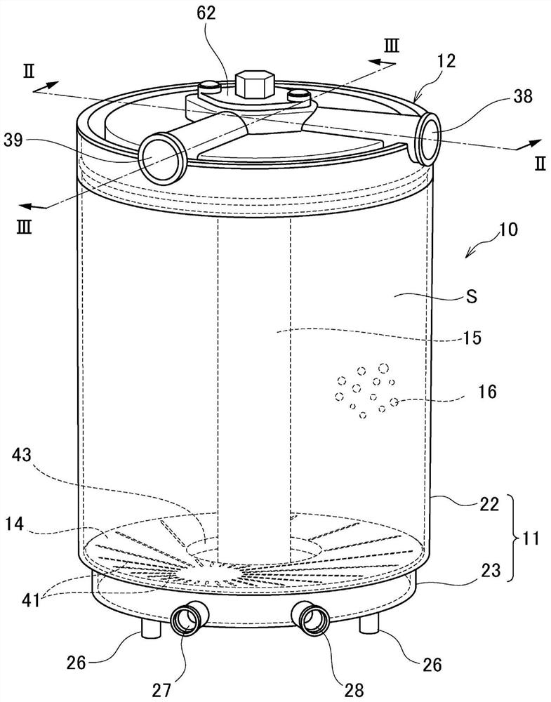 Pure water purification device for fuel cell power generation system