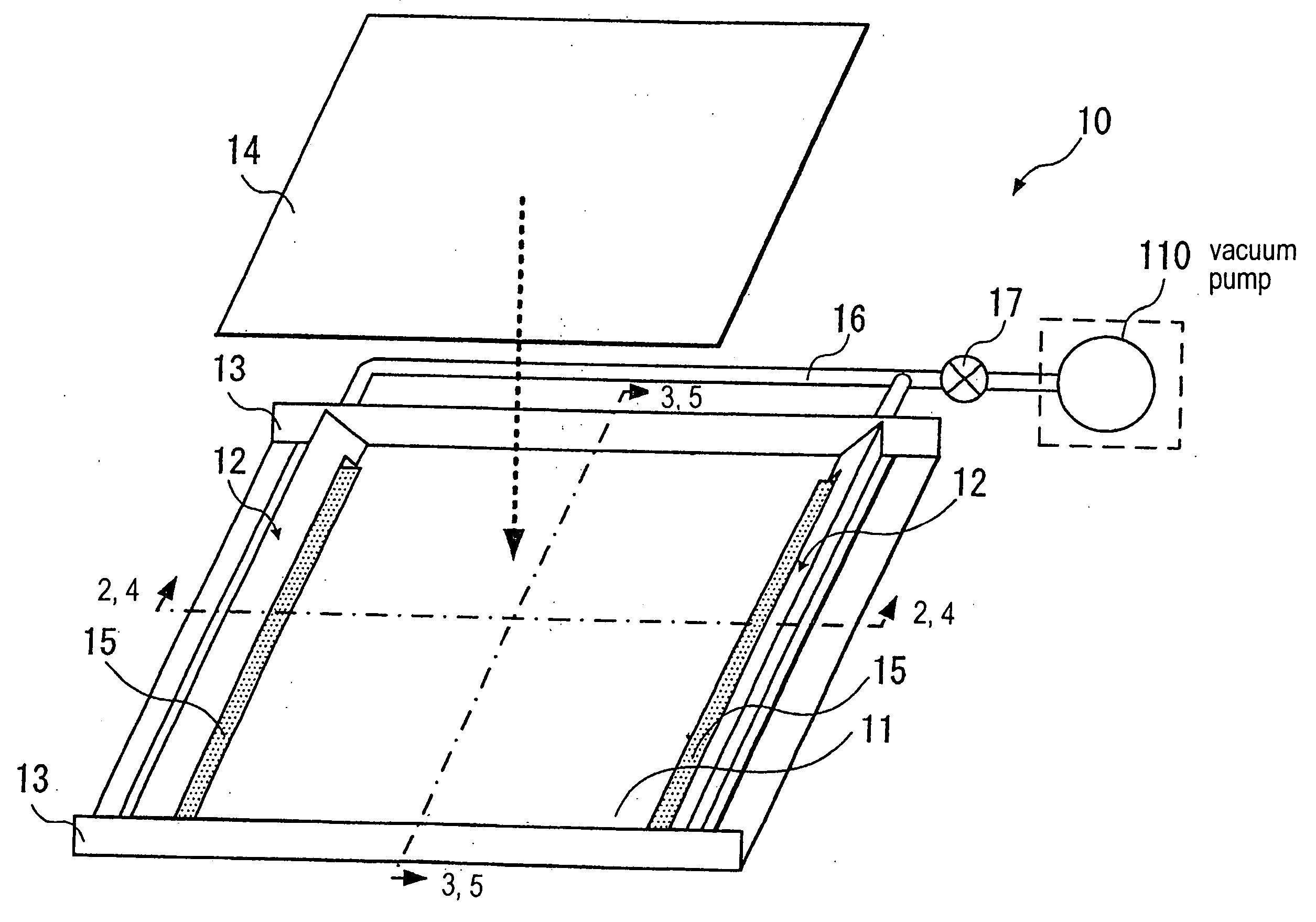 Vacuum lamination apparatus and vacuum lamination method