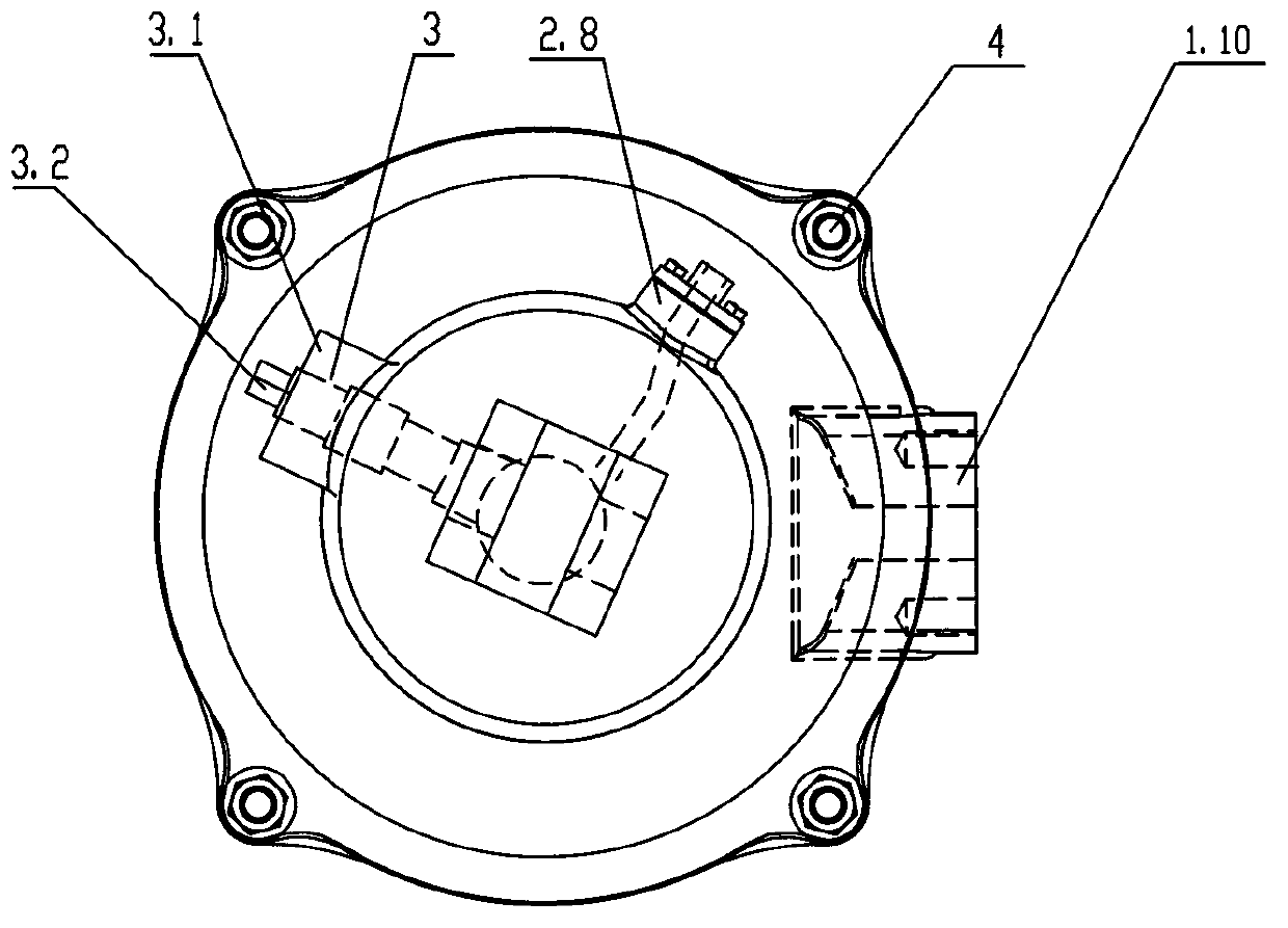 Mechanical interlocking type parking brake for railway vehicle
