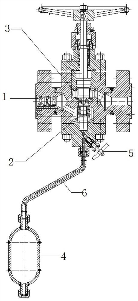 A three-stage throttling throttle valve