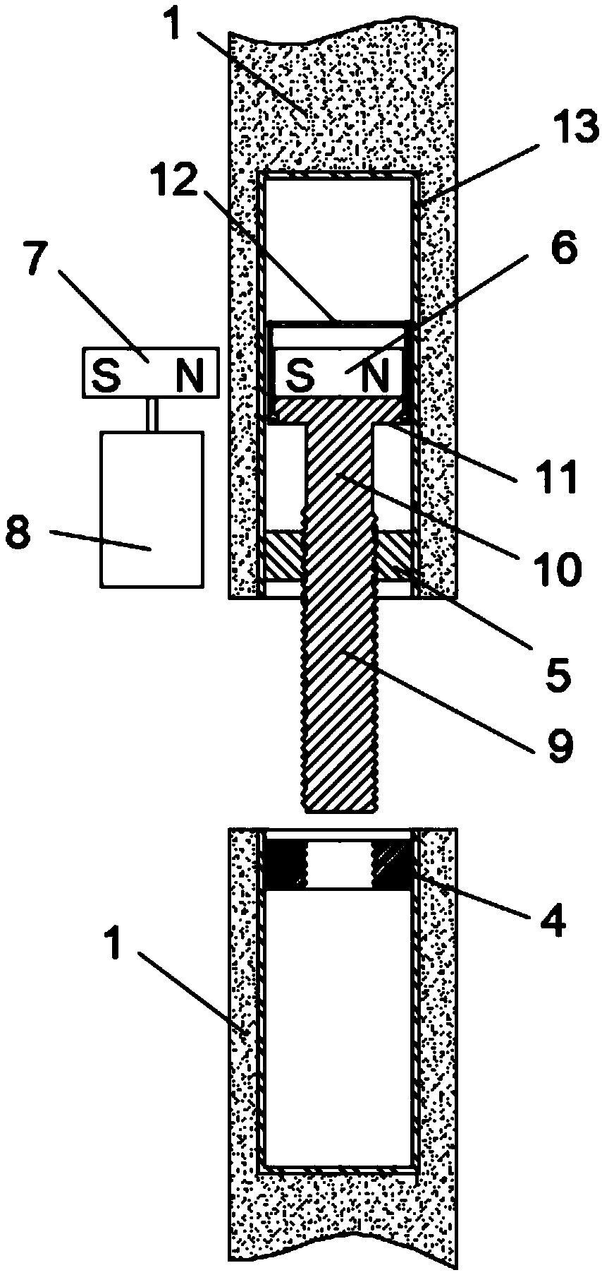 Seismic resistance, sound insulation and crack resistance integrated structure for internal walls and construction method thereof