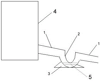 Washing machine exhaust water pipe which resists odor and washing machine provided with exhaust water pipe